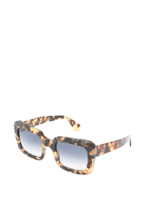 L.G.R Palma square-frame sunglasses - Brown