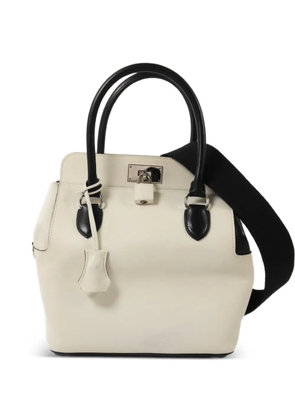 Hermès Pre-Owned Toolbox 20 two-way handbag - White