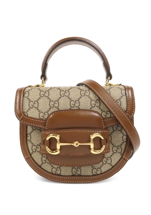 Gucci Pre-Owned mini Horsebit 1955 tote bag - Brown