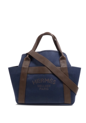 Hermès Pre-Owned Sac De Pansage Groom tote bag - Blue