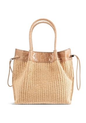 BY FAR Baby Kayla tote bag - Neutrals