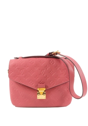 Louis Vuitton Pre-Owned Metis monogram shoulder bag - Red