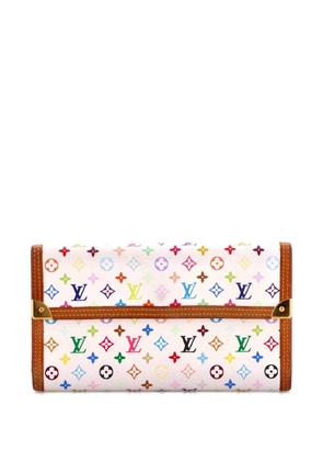 Louis Vuitton Pre-Owned Porte Tresor International Wallet Monogram Multicolor small wallets - White