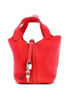 Hermès Pre-Owned Picotin Lock Bag Maurice PM bucket bag - Red