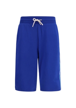 GCDS logo-tape track shorts - Blue