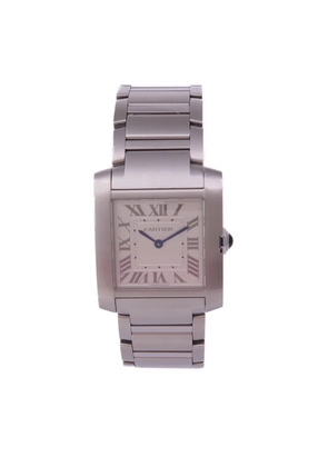 Cartier Tank Francaise 27mm watch - Silver