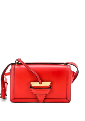 Loewe Pre-Owned Barcelona Shoulder Bag Leather Small crossbody bag - Red