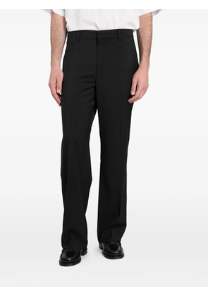 Barena pressed-crease straight-leg trousers - Black