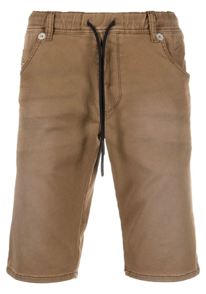 Diesel drawstring-waist slim-fit shorts - Neutrals