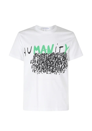 Comme Des Garçons Shirt graphic-print T-shirt - White