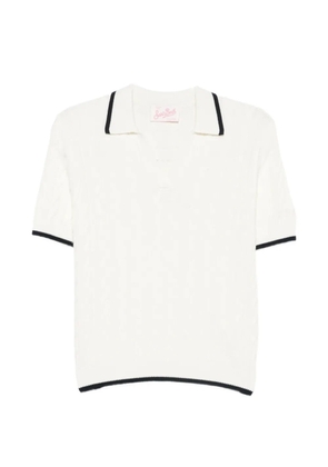 MC2 Saint Barth Amaris Braid cable-knit T-shirt - Neutrals