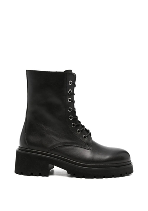 ADRIANNA FERETTI lace-up boots - Black