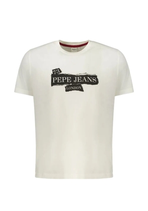 Pepe Jeans logo-print cotton T-shirt - Neutrals