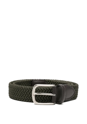 ERALDO braided woven belt - Green