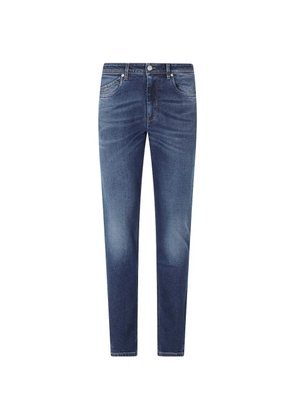 Re-Hash faded-effect whiskered jeans - Blue