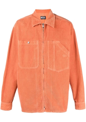 Diesel S-Lyne corduroy shirt - Orange