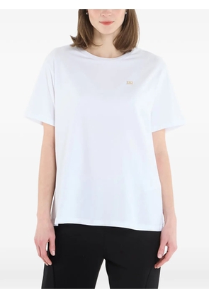 Ea7 Emporio Armani logo-plaque T-shirt - White