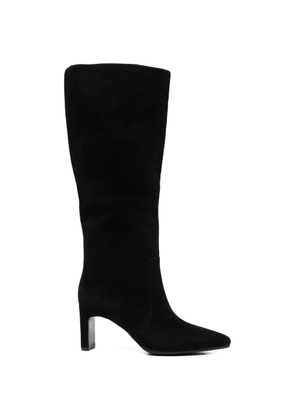 ADRIANNA FERETTI pointed-toe suede boots - Black