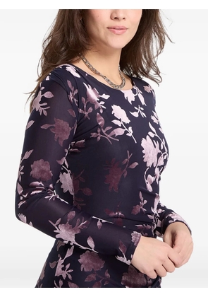 Desigual floral-print dress - Blue