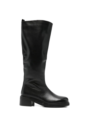 ADRIANNA FERETTI zip-fastening knee-high boots - Black