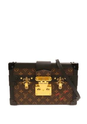 Louis Vuitton Pre-Owned Petite Malle Monogram canvas crossbody bag - Brown