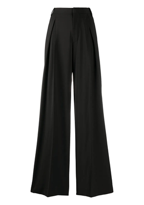 Diesel high-waist flared trousers - Black