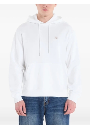 Calvin Klein Terry Monologo hoodie - White
