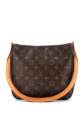 Louis Vuitton Pre-Owned Looping Handbag Monogram Canvas MM satchel - Brown