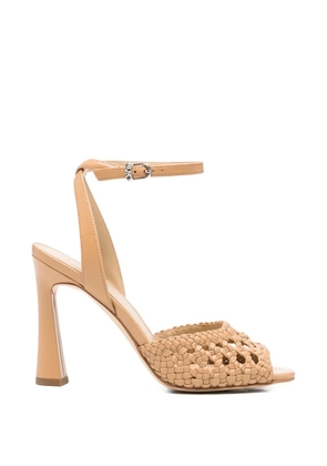 Michael Michael Kors Rosie leather sandals - Neutrals