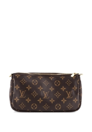 Louis Vuitton Pre-Owned Multi Pochette Accessoires Monogram Canvas crossbody bag - Brown