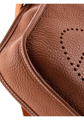 Hermès Pre-Owned Evelyne Bag Gen III Clemence TPM crossbody bag - Brown