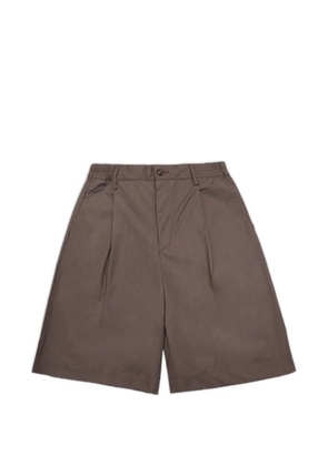 WOC Algeri pleated shorts - Brown