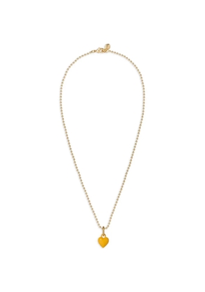 Roxanne Assoulin Itsy Bitsy heart-charm necklace - Gold