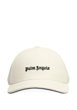 Palm Angels logo-embroidered baseball cap - Neutrals