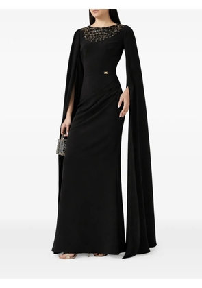 Elisabetta Franchi sequin-embellished maxi dress - Black