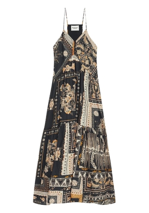 MARANT ÉTOILE Sabba maxi dress - Black