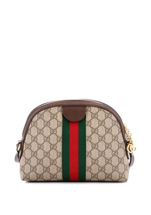 Gucci Pre-Owned Ophidia Dome GG Coated Canvas Small shoulder bag - Brown
