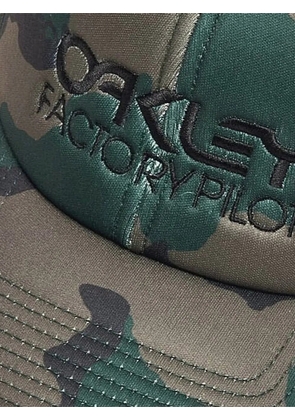 Oakley Factory Pilot camouflage-print cap - Green