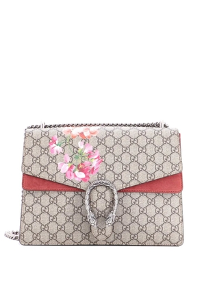 Gucci Pre-Owned Dionysus Bag Blooms Print GG Coated Canvas Medium shoulder bag - Brown