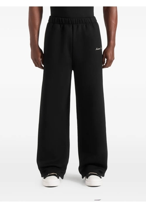 Manière De Voir Morgan whipstitch-detail track pants - Black