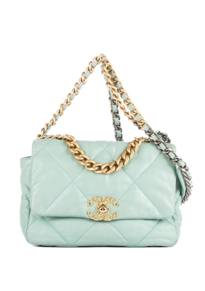 CHANEL Pre-Owned 19 quilted shoulder bag - Blue