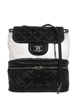 CHANEL Pre-Owned 2017 Aquarium shoulder bag - Black