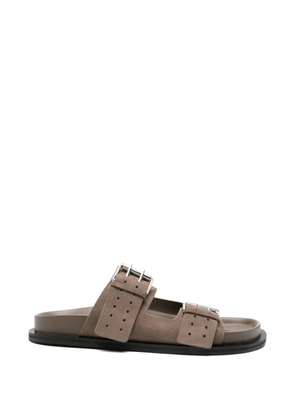A.EMERY Leon buckle-fastening sandals - Brown