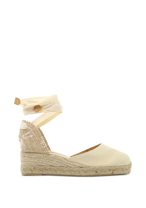 Castañer Carina wedge espadrilles - Neutrals