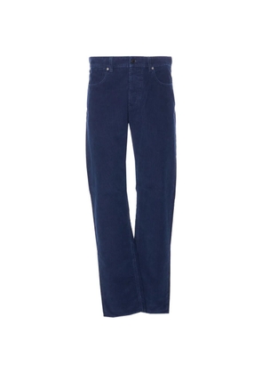 Stone Island logo-patch straight-leg jeans - Blue