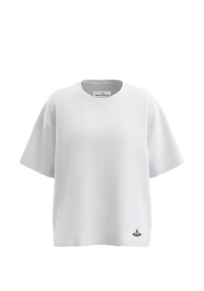 Vivienne Westwood Orb-embroidered T-shirt - White