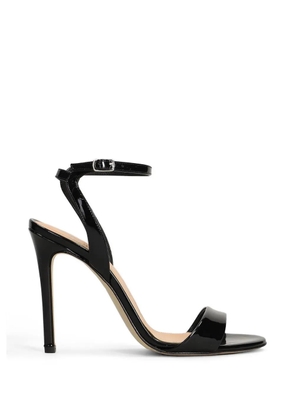 The Seller patent-leather ankle-strap sandals - Black
