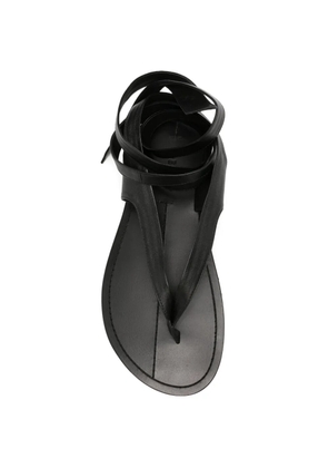 A.EMERY Elmer flat sandals - Black