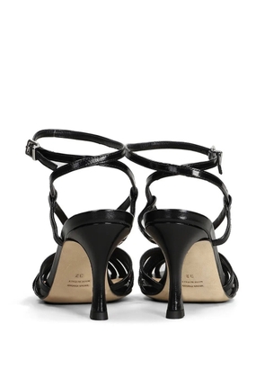 Chantal strappy buckle-fastening sandals - Black