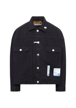 Maison MIHARA YASUHIRO patch-detail denim jacket - Black